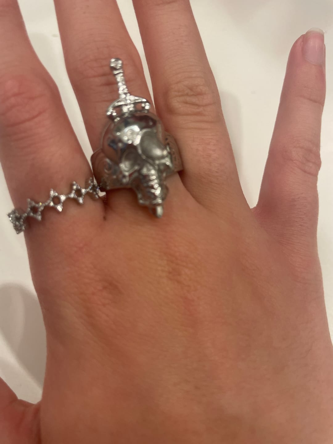 Customer photo review of HALLUCINOGENIC NIGHTMARE RING