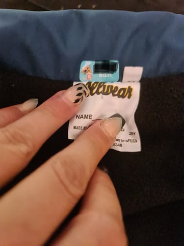 Customer photo review of Clothing Tag Buddies - Designer themes