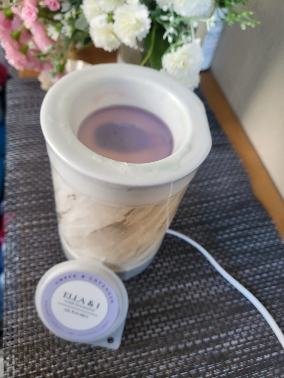 Customer photo review of Amber & Lavender Gel Melt