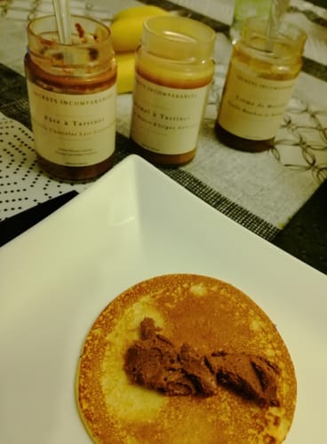 Customer photo review of Pâte à tartiner Noisette Chocolat Lait