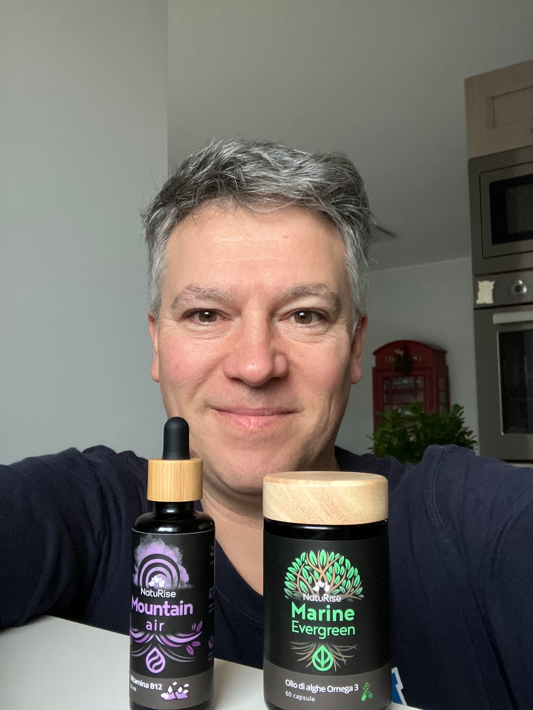 Customer photo review of Olio di alghe Omega 3 (60 capsule)
