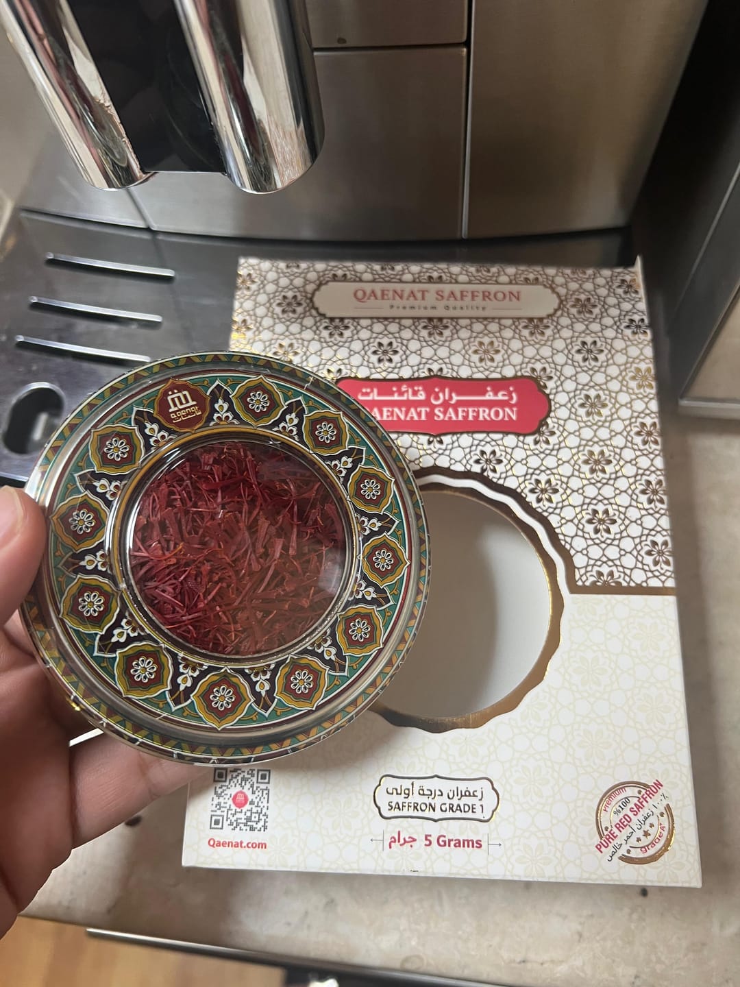 Customer photo review of Royal Luxury Saffron