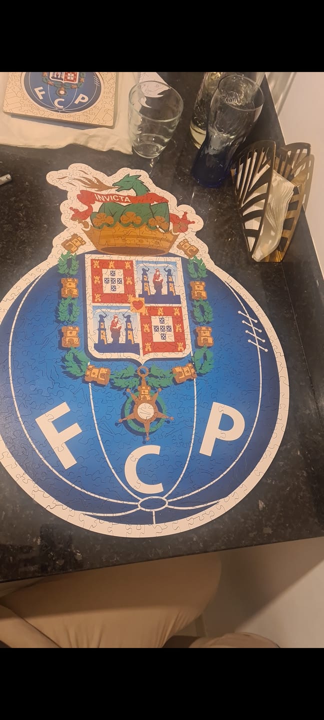 Customer photo review of FC Porto® Logo - Wooden Puzzle