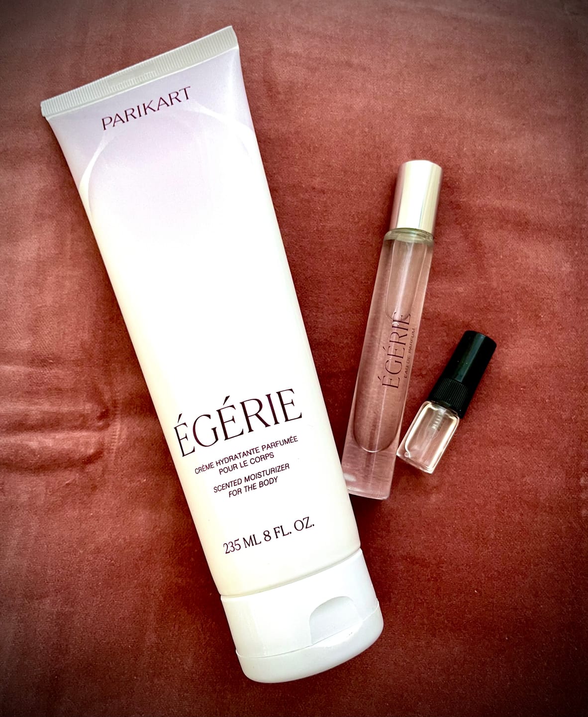 Customer photo review of Égérie - L'Eau de parfum format voyage