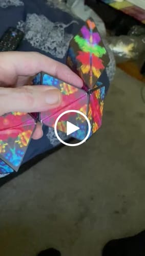 Customer video review of Changeable Magnetic Magic Cube