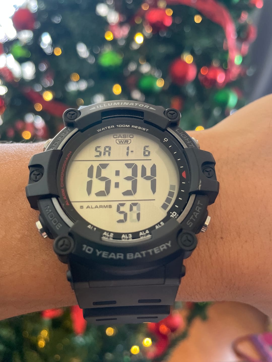 Customer photo review of Reloj Casio Vintage AE-1500WH-1AVDF Negro