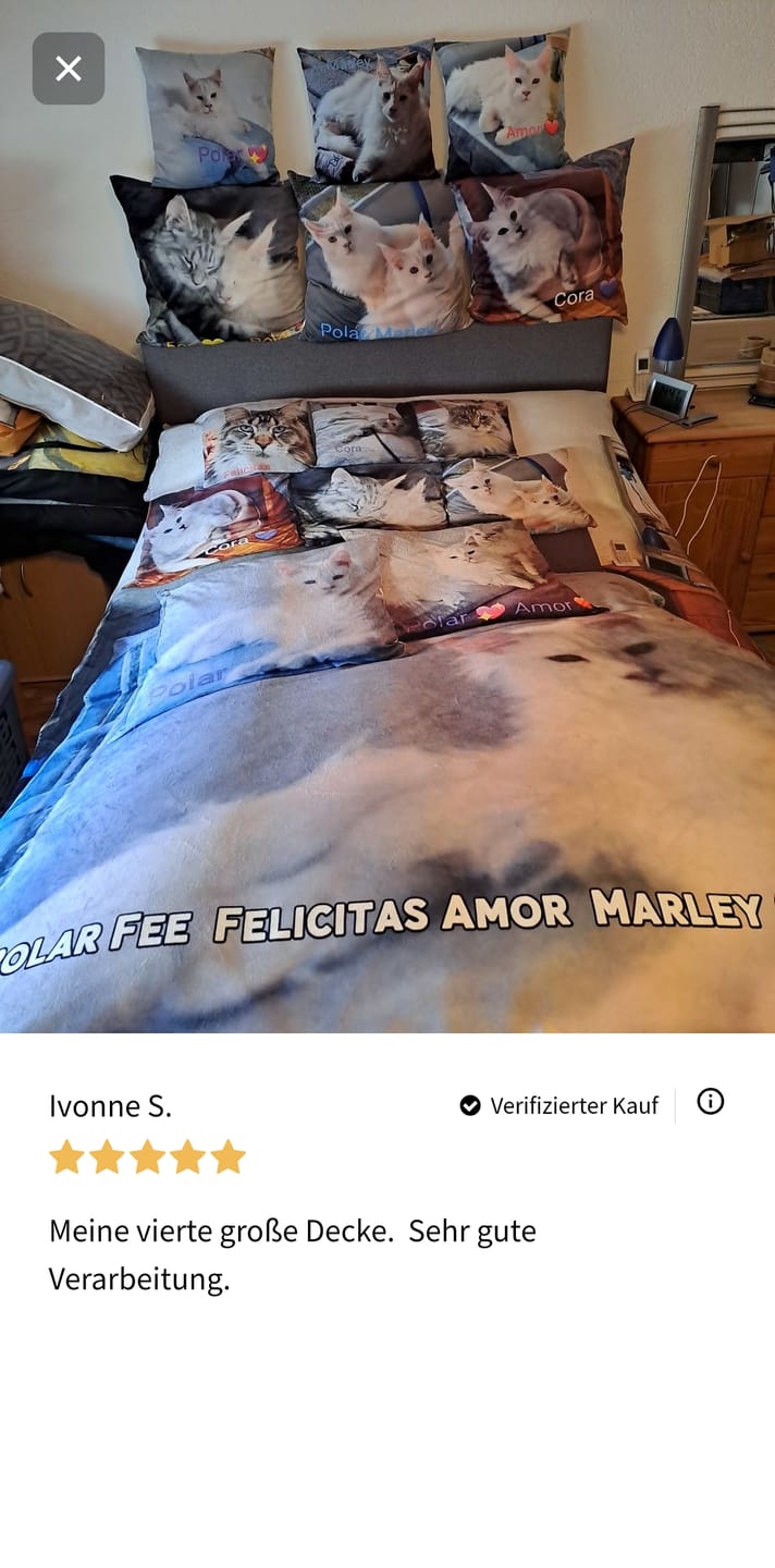 Customer photo review of Eigenes Foto - Individuelle Decke