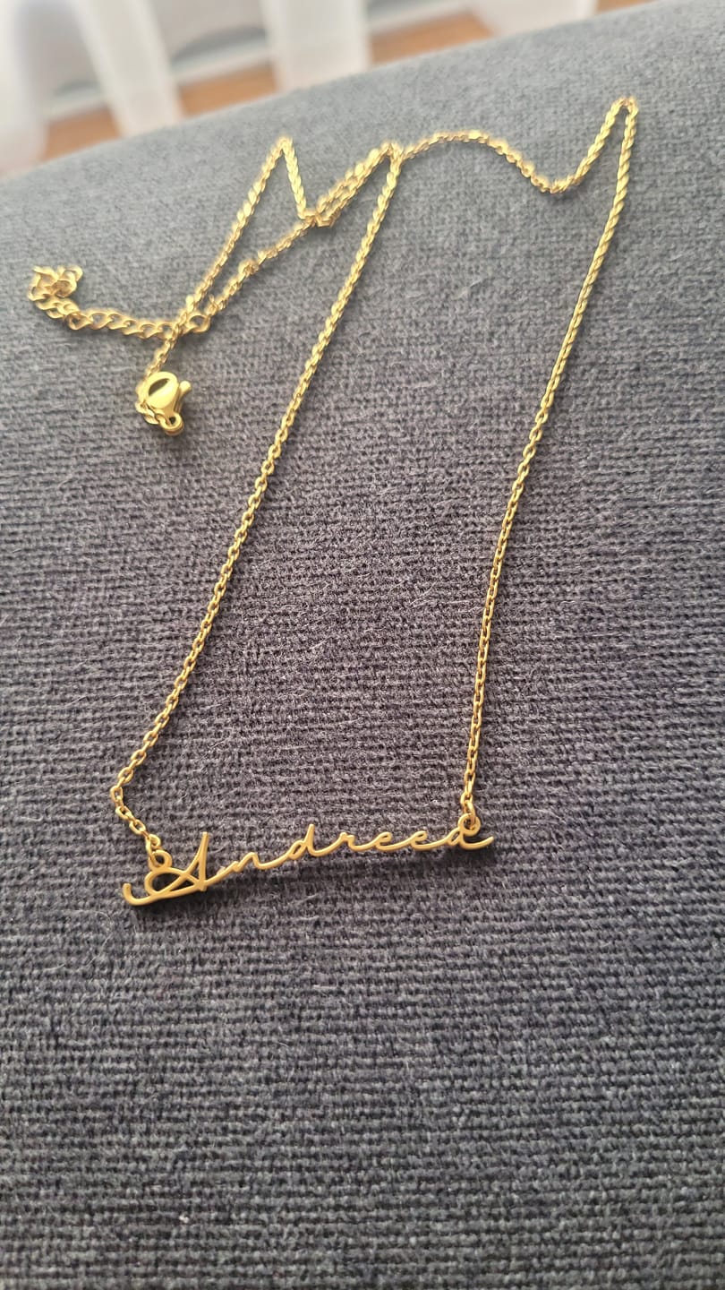 Customer photo review of Collar My Name