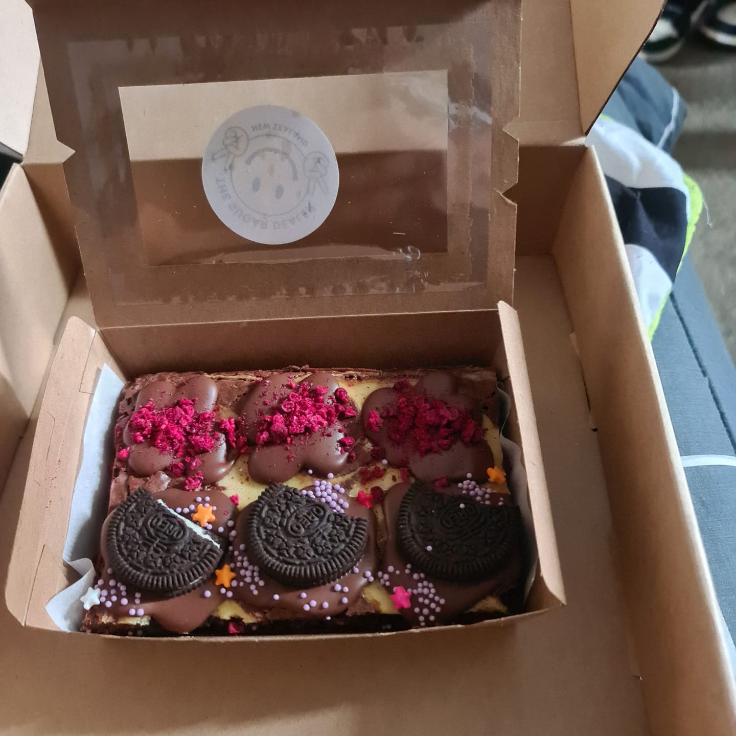 Customer photo review of Favourites brownie