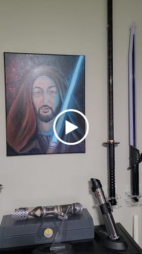 Customer video review of Jinn hero saber