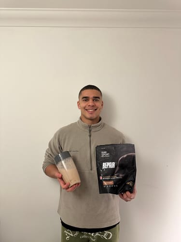 Customer photo review of Elite Repair Protein Powder