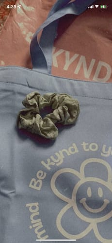 Customer photo review of Daisy Bloom Scrunchies