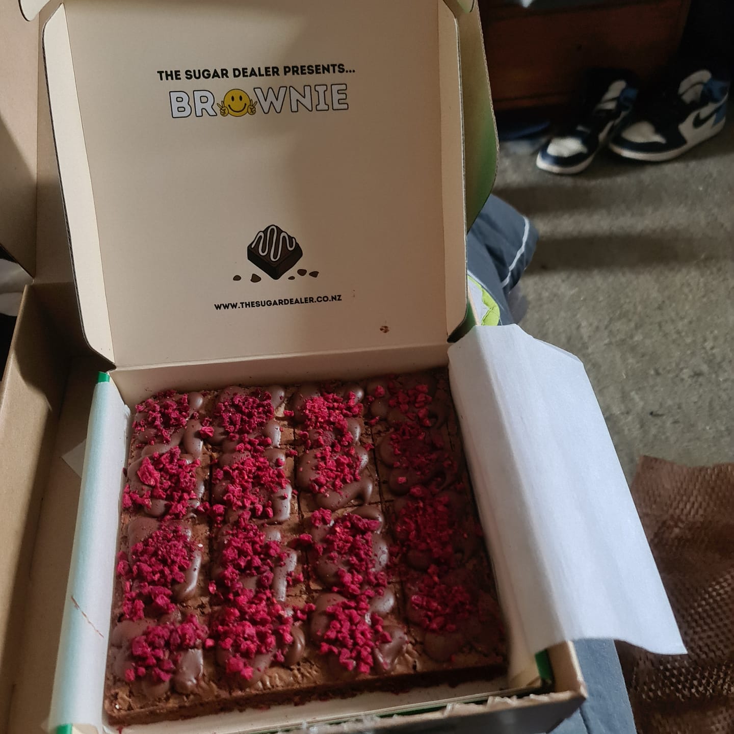 Customer photo review of Favourites brownie