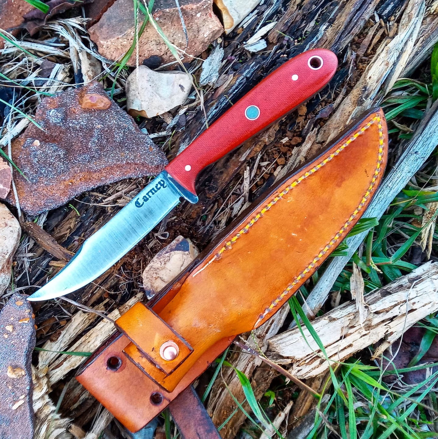 Customer photo review of 1" x 30" Sanding Belts for Finishing & Sharpening