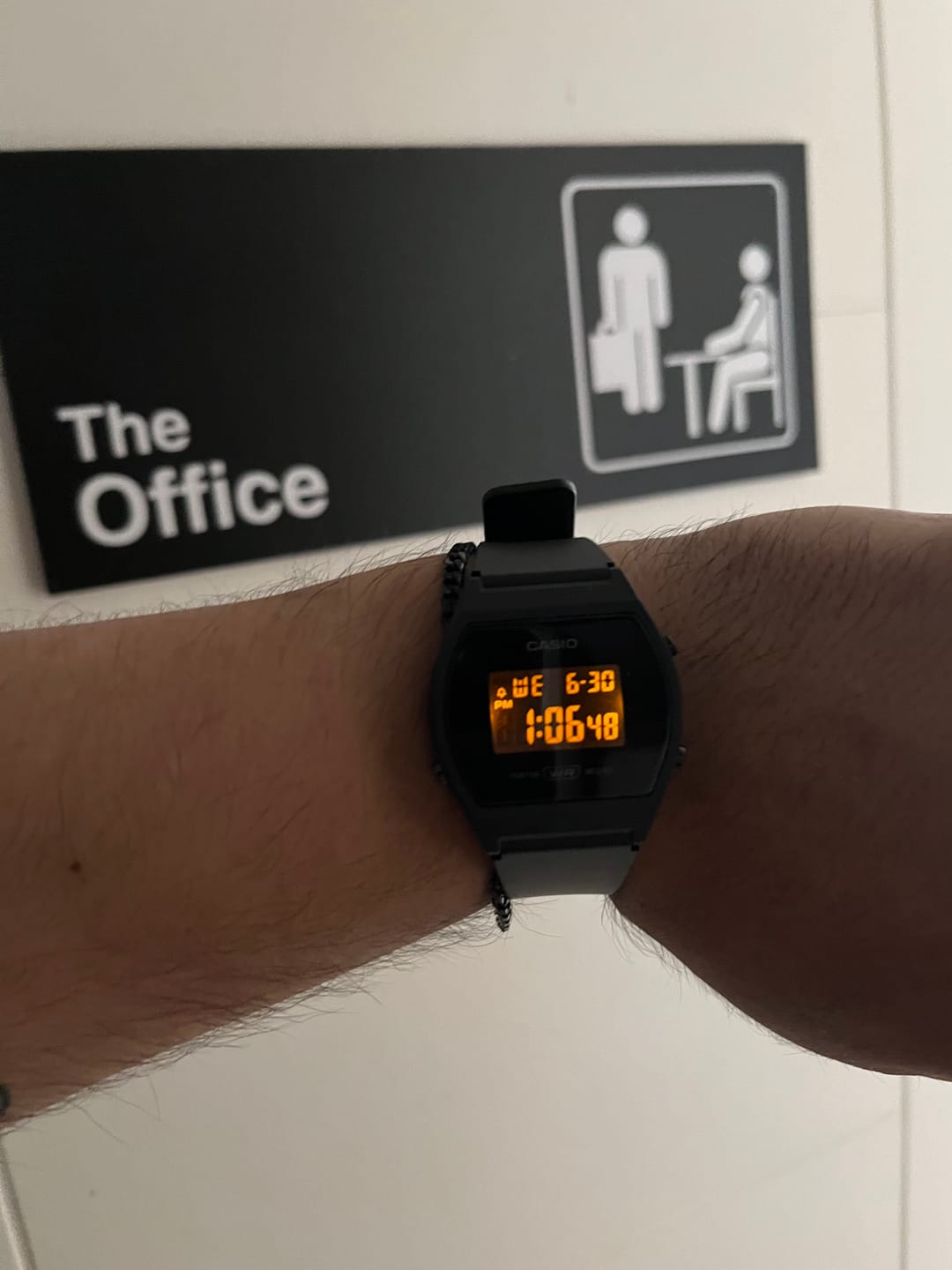 Customer photo review of Reloj Casio Vintage LW-204-1BDF Negro Pantalla Negativa