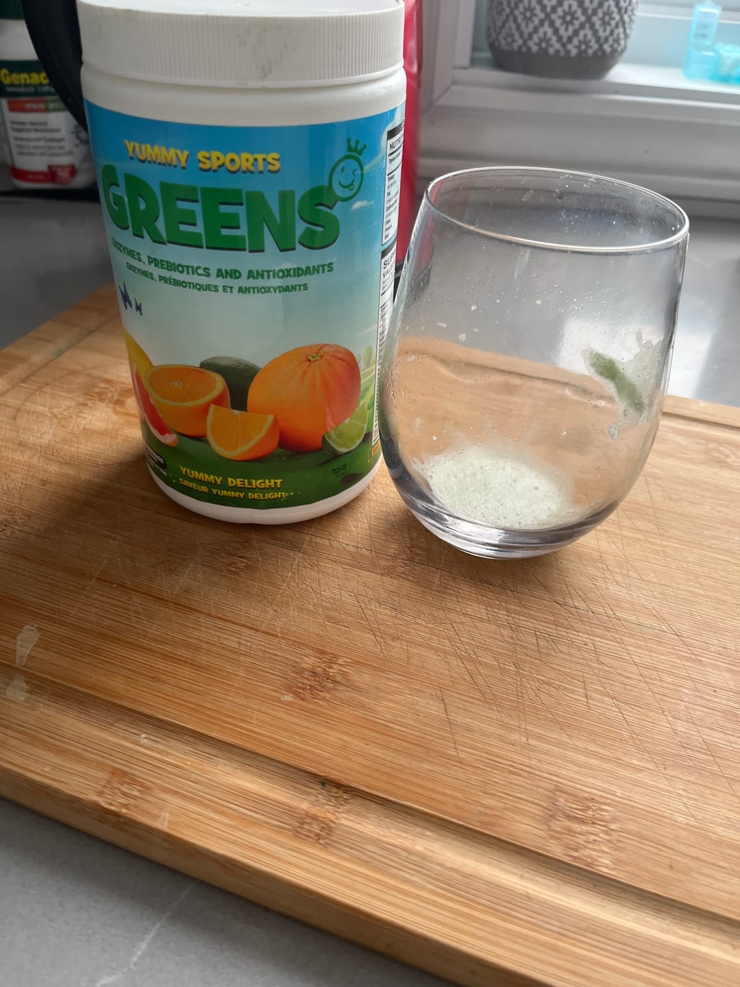 Customer photo review of Yummy Sports - Greens - 300g