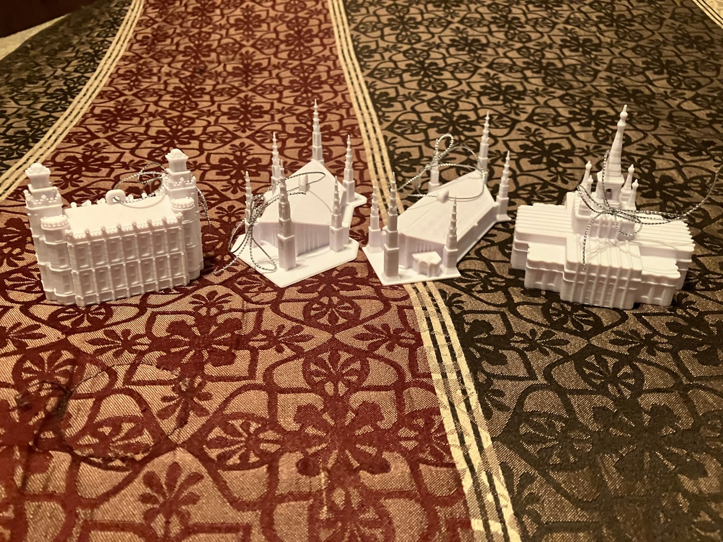 Customer photo review of (PACK of 5) Temple Christmas Ornaments | Choose Any Temple