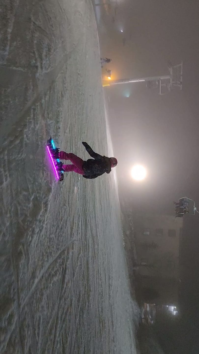 Customer photo review of LED SNOWBOARD SYSTEM