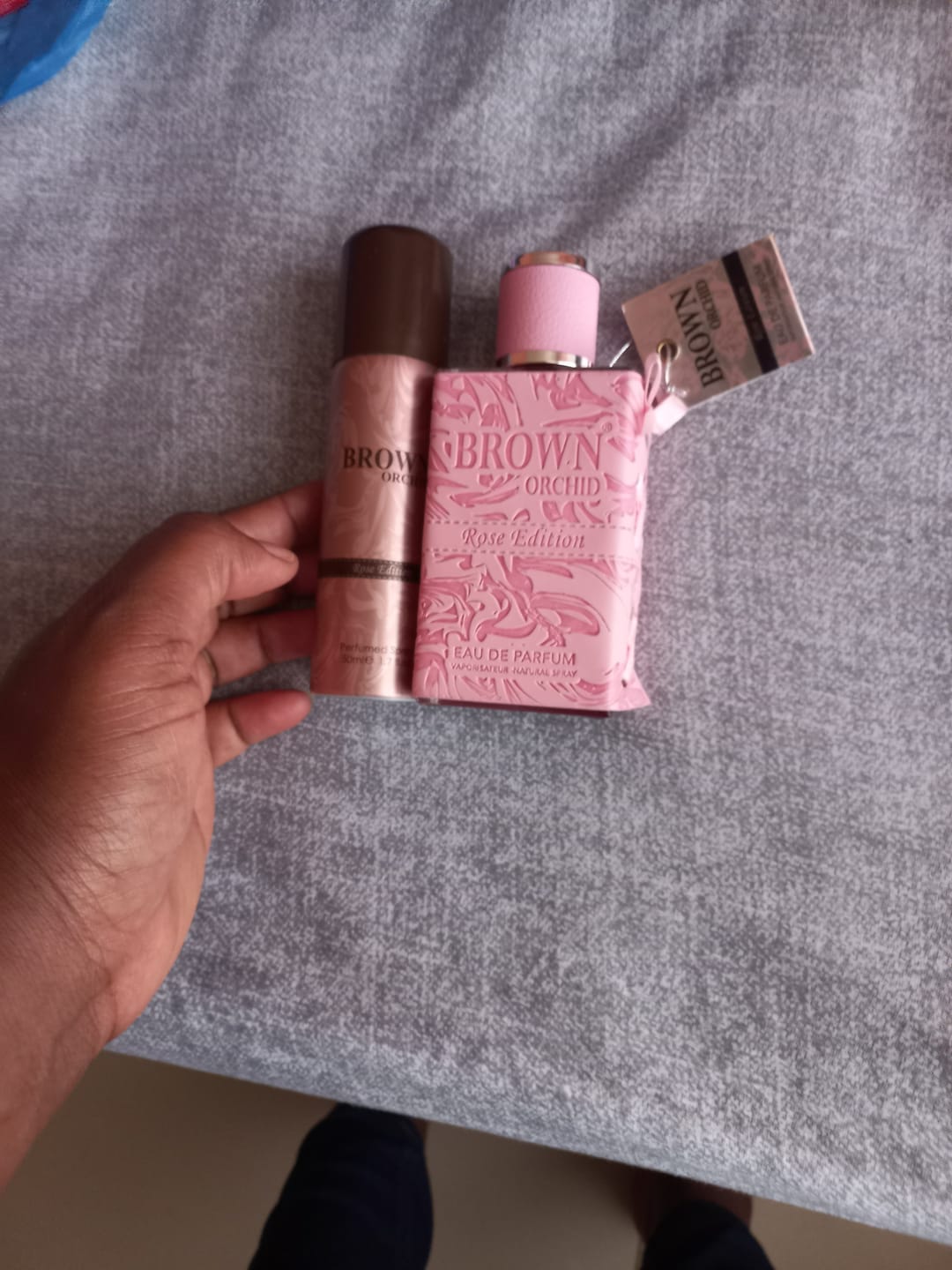 Customer photo review of Brown Orchid Rose Edition EDP 80ml