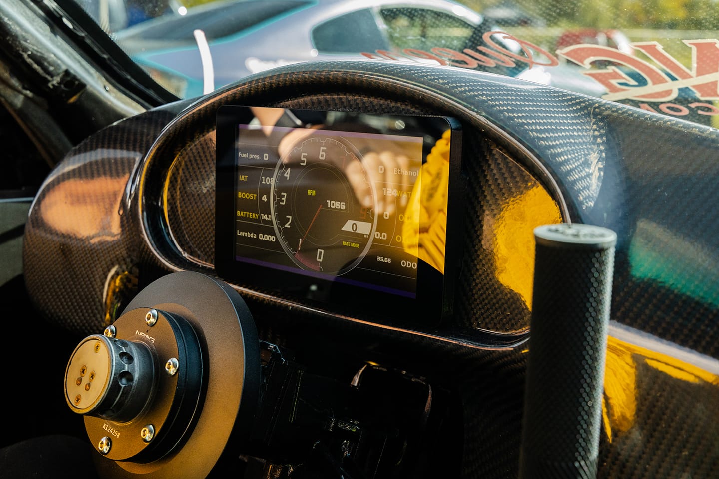 Customer photo review of PowerTune Digital Dash V5 (optional GPS)