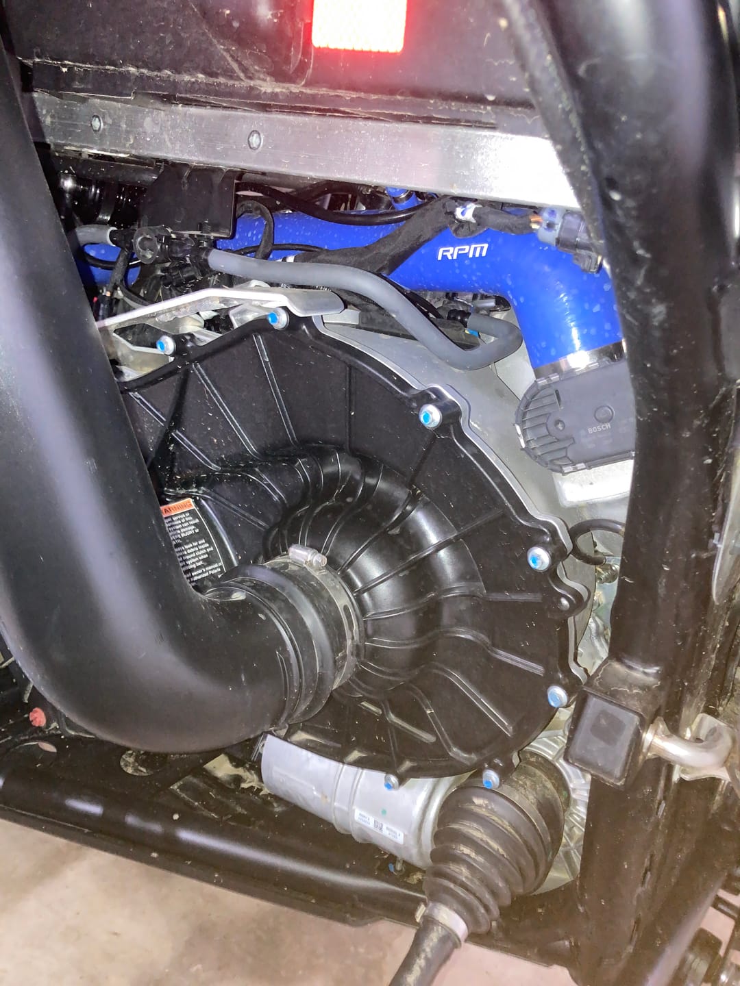 Customer photo review of RPM-SxS Polaris RZR PRO XP & Turbo R Silicone Intake & Charge Tube SET