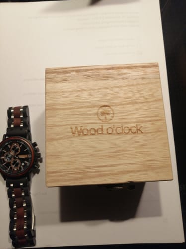 Customer photo review of Geschenke Holzaufbewahrungsbox