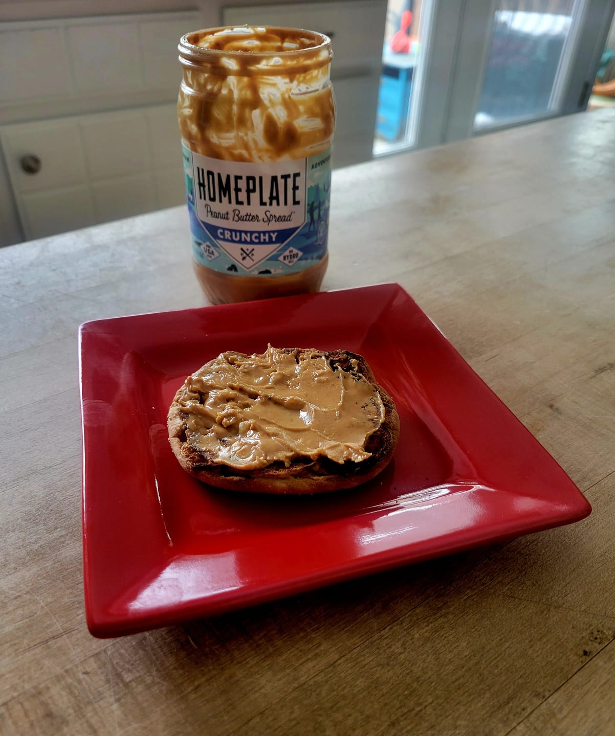 Customer photo review of Crunchy Peanut Butter (3 pack)
