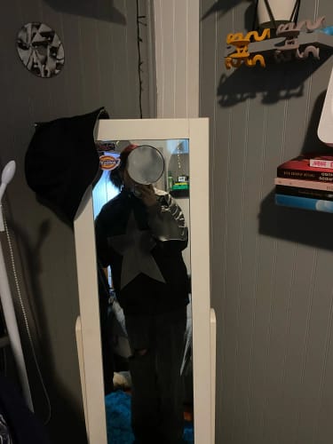 Customer photo review of Olympia Star Warmup Jacket