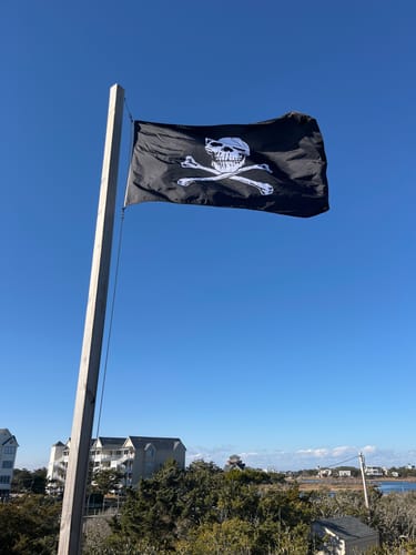Customer photo review of Pirate Flag (Jolly Roger)