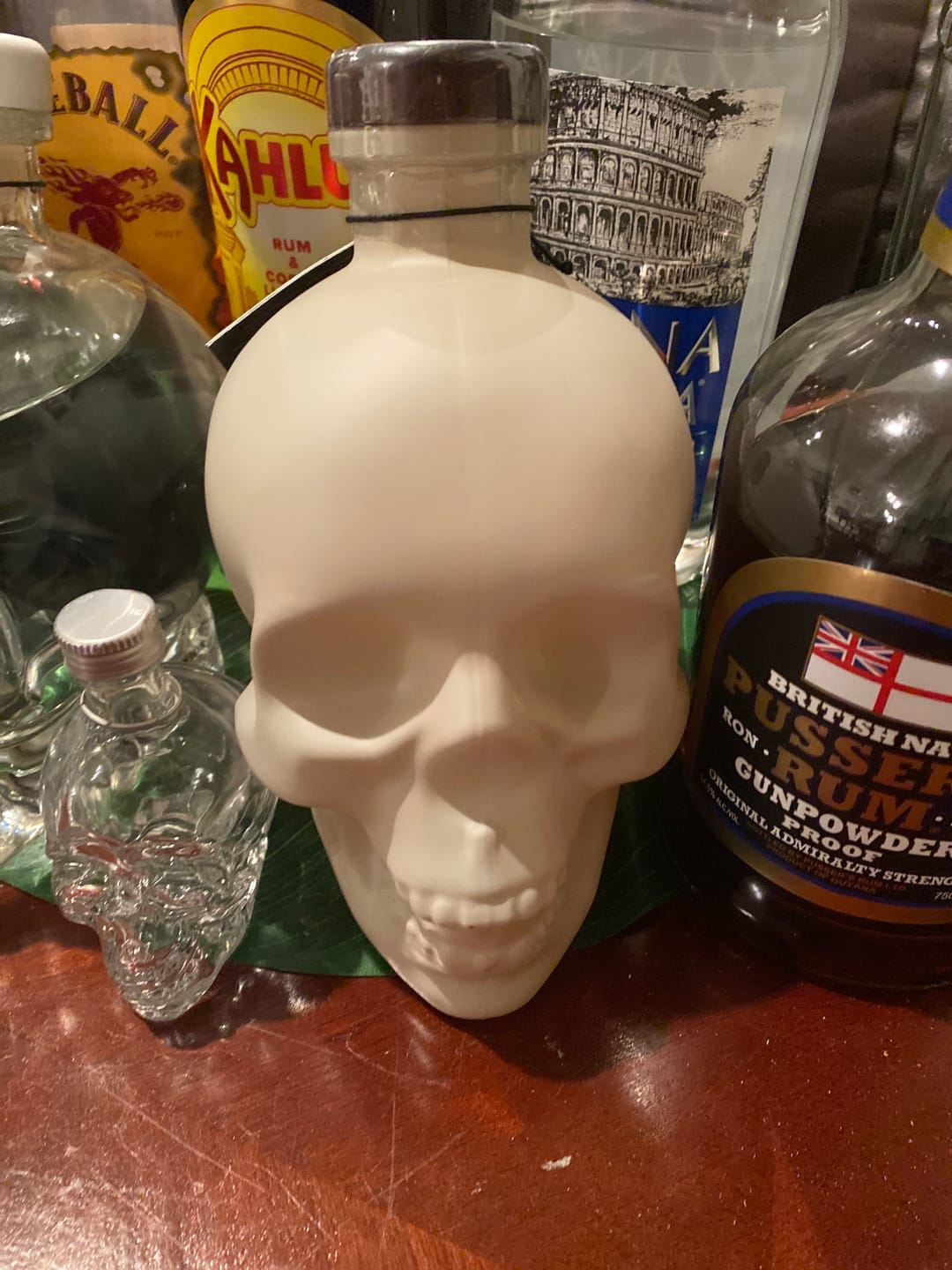 Customer photo review of Crystal Head Bone Vodka White Bottle (2023 Limited Edition)