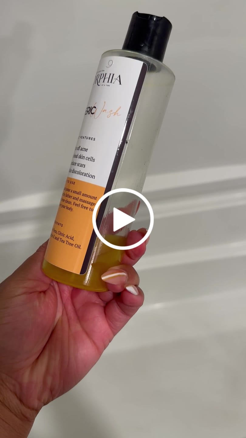 Customer video review of Turmeric Wash
