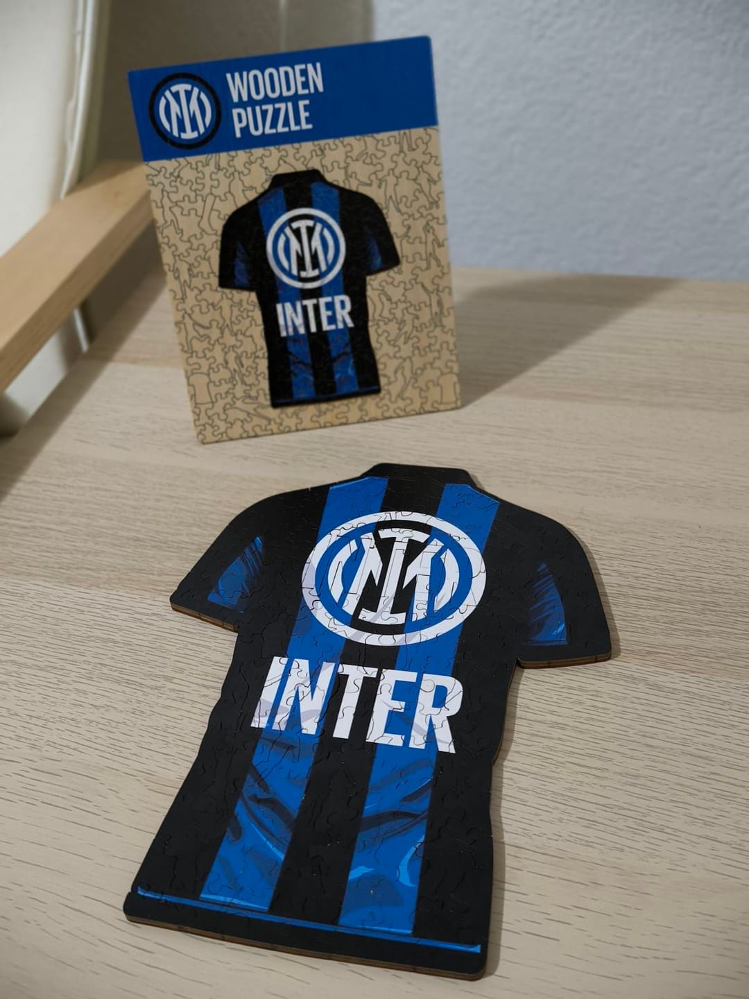 Customer photo review of FC Inter® Jersey - Wooden Puzzle