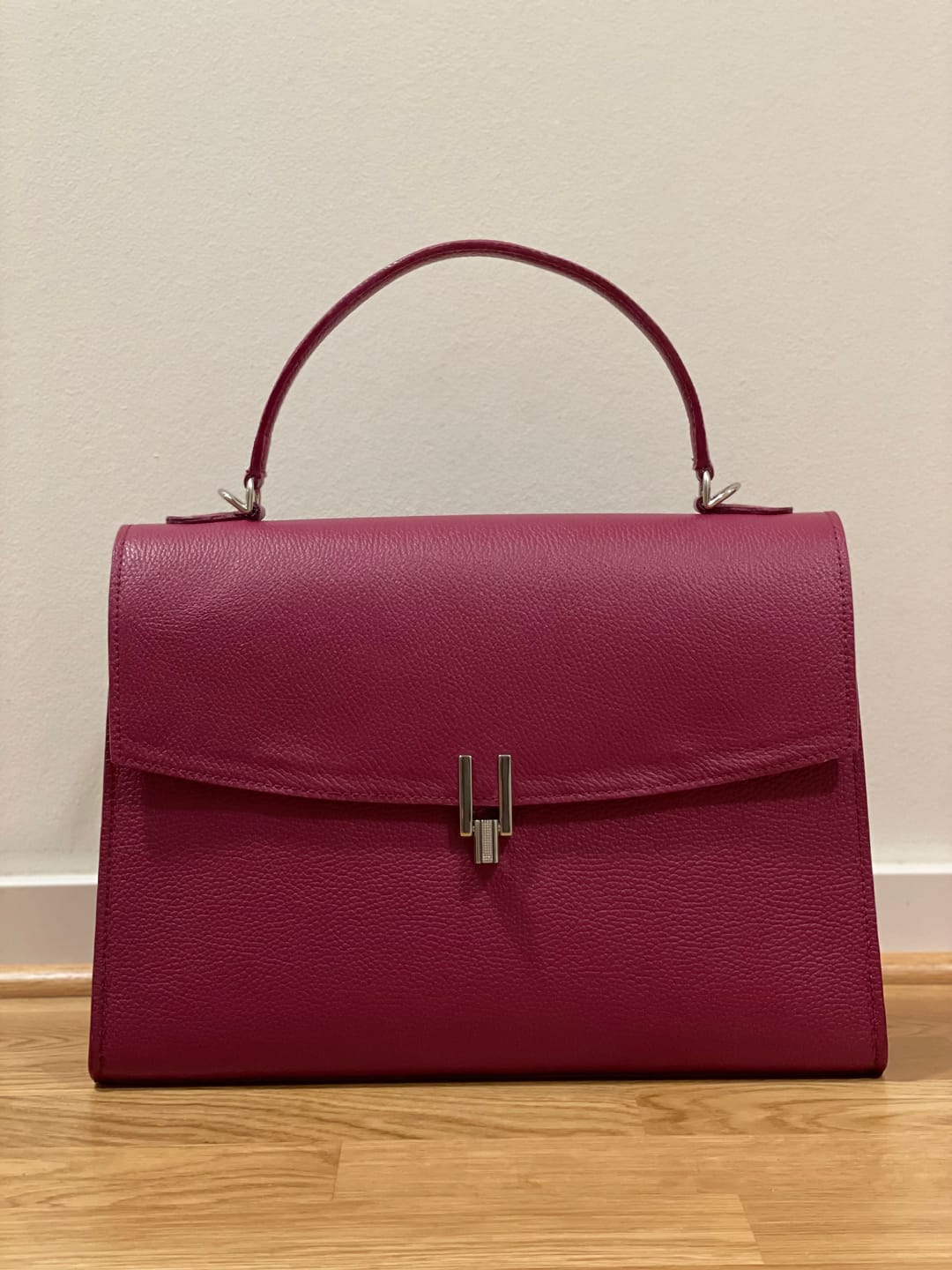 Customer photo review of DIY-Box: The Business Bag *Runde Klappe*