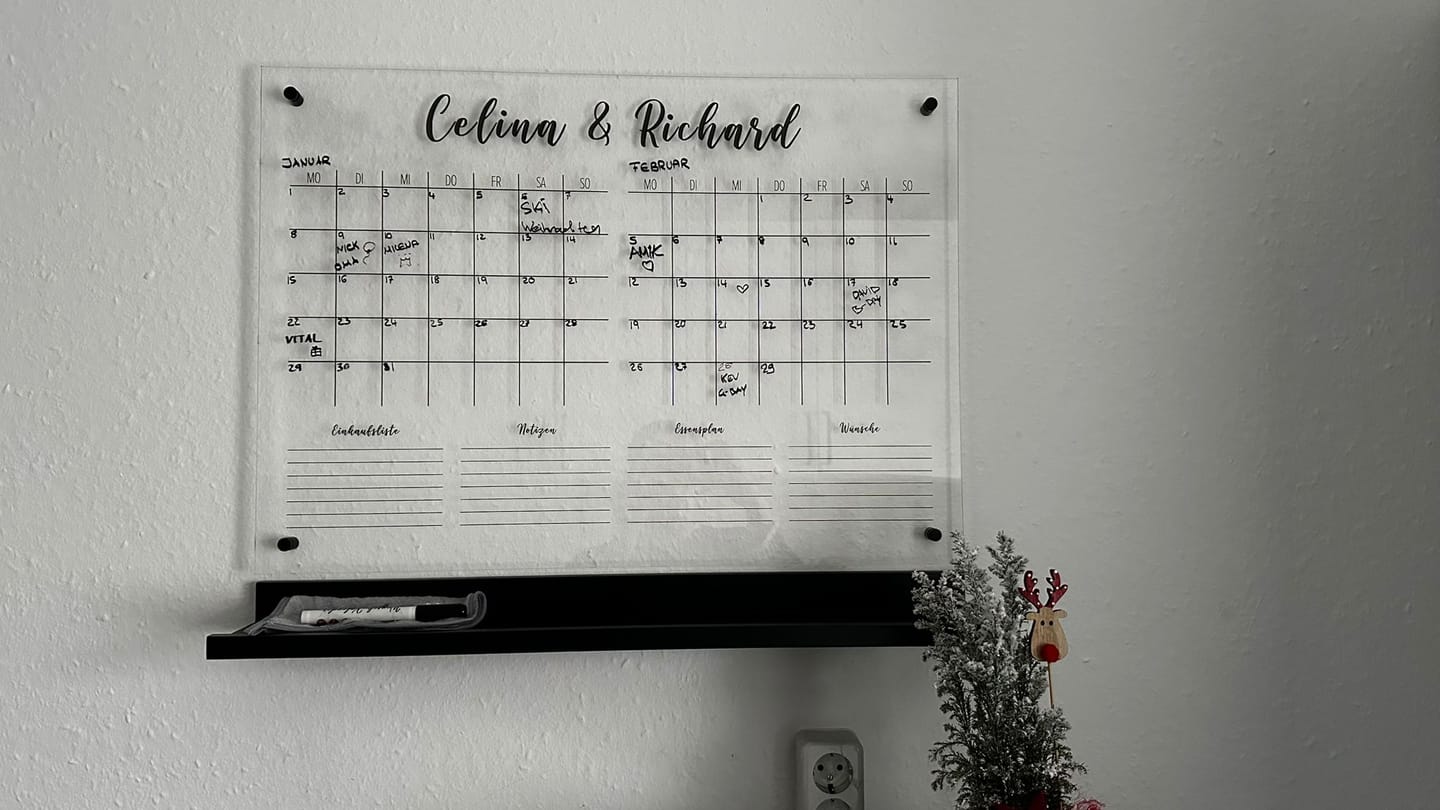 Customer photo review of 2 Monatskalender