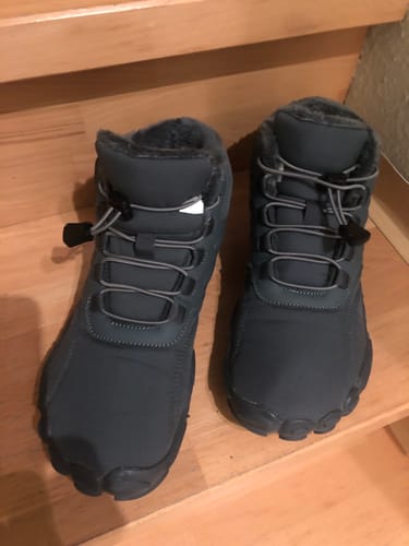 Customer photo review of Winter Max - wasserfeste Barfußschuhe (Black Friday Angebot)