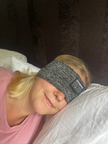Customer photo review of CozyBand Wireless Headphones