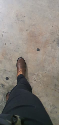 Customer photo review of Botín Original 2.0 Café Rústico Hombre