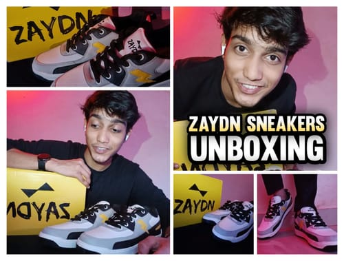 Customer photo review of FONZY Black Yellow Men's casual sneaker