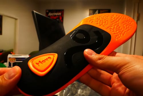 Customer photo review of Move All Day Comfort Casual Insoles