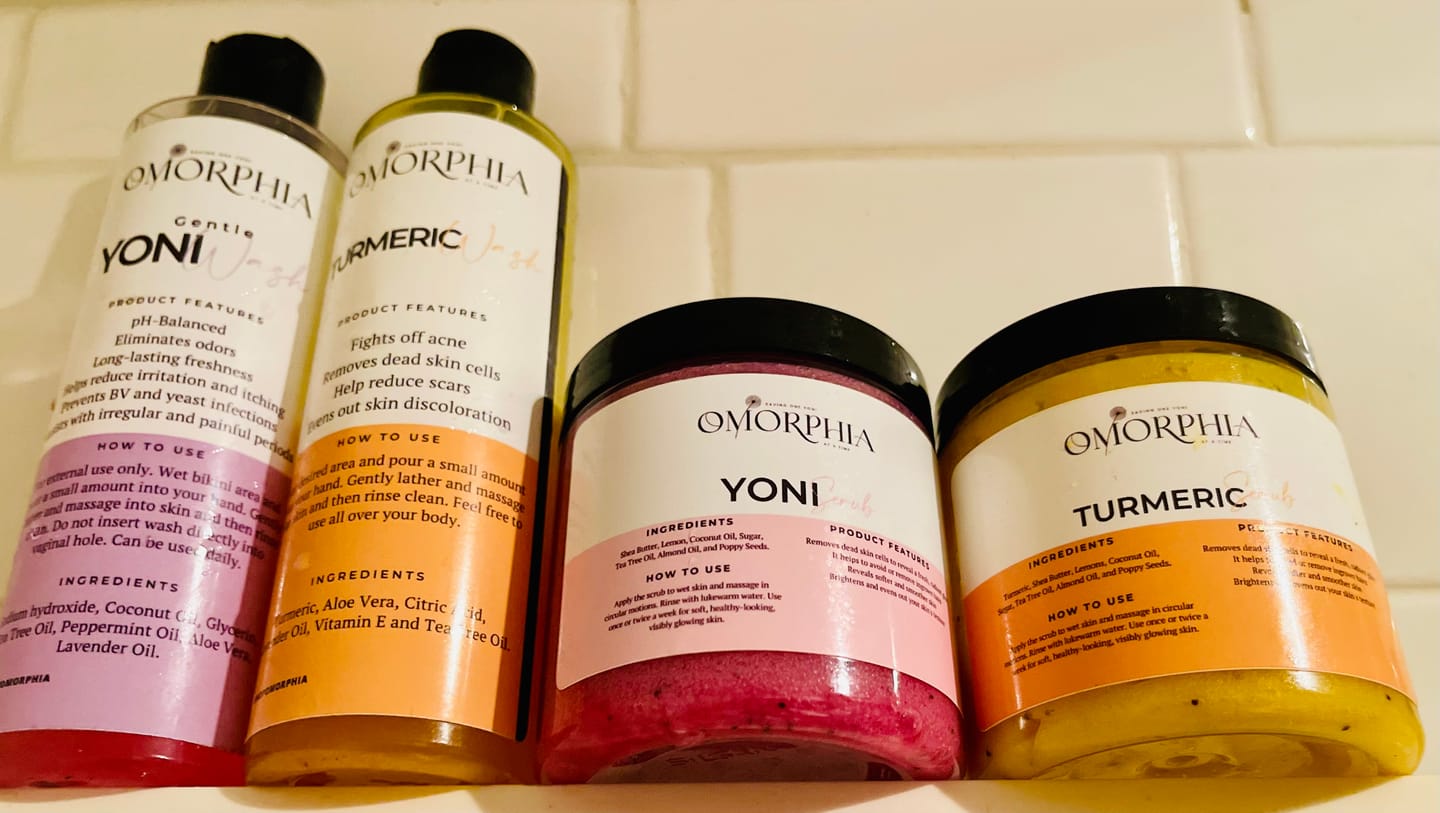 Customer photo review of Gentle Yoni Wash