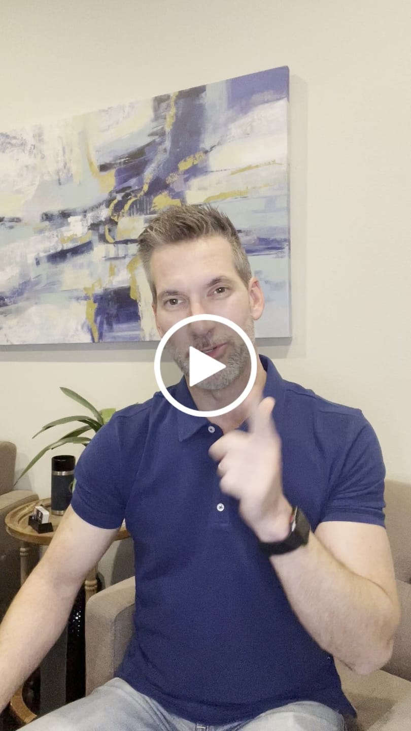 Customer video review of Organic Tall Slim Pique Polo Shirt (Navy)