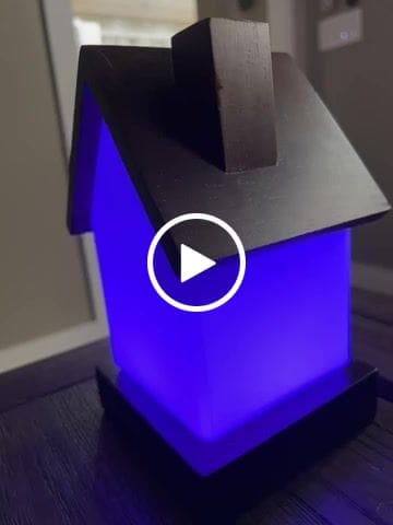 Customer video review of Modern Home Lamp