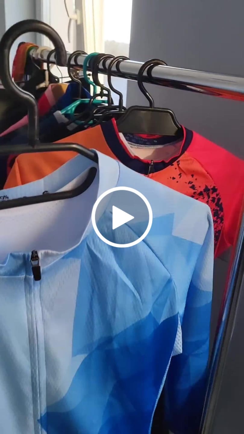 Customer video review of Ocean Blue | Women's Long Sleeve Cycling Set