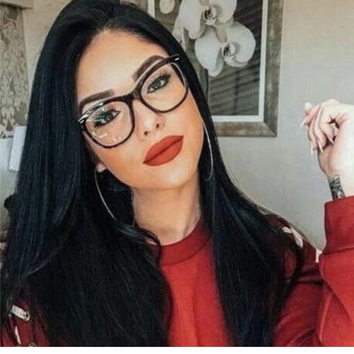 Customer photo review of Blue Blockers Black