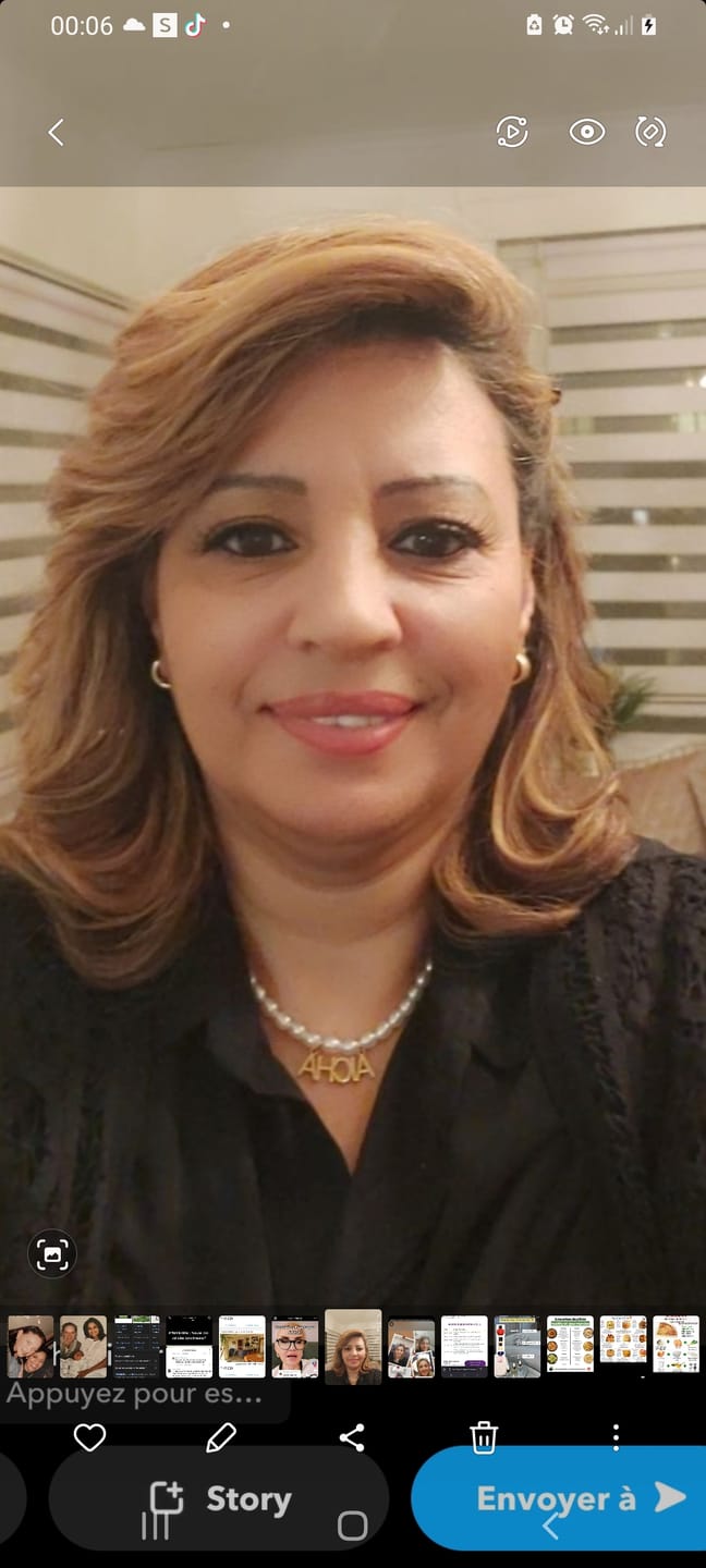 Customer photo review of Collier Prénom Perles