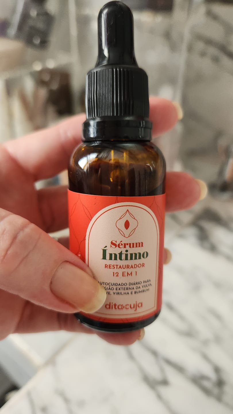 Customer photo review of Sérum Íntimo Regenerador 12 em 1
