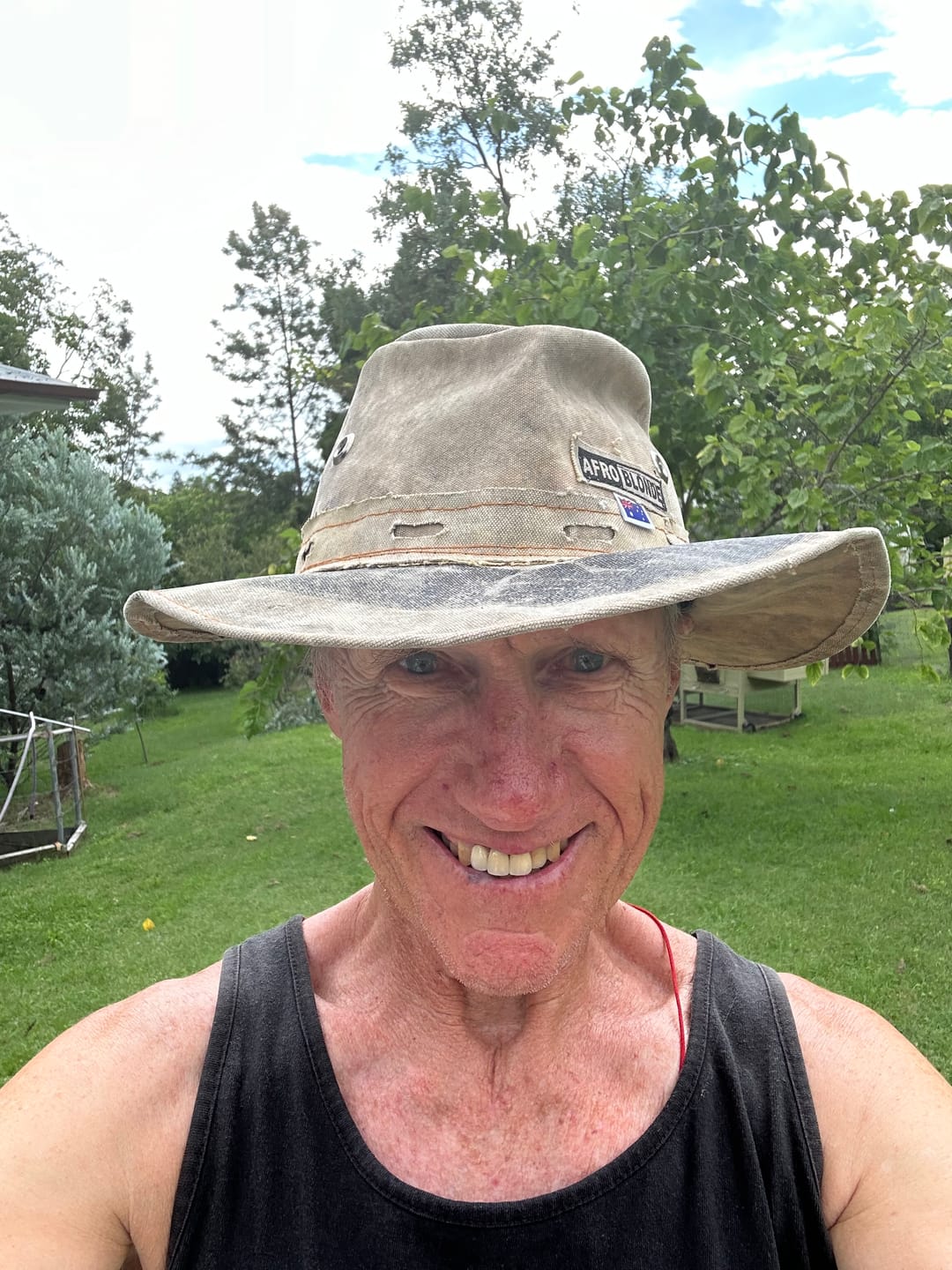 Customer photo review of Wire Brim Hat