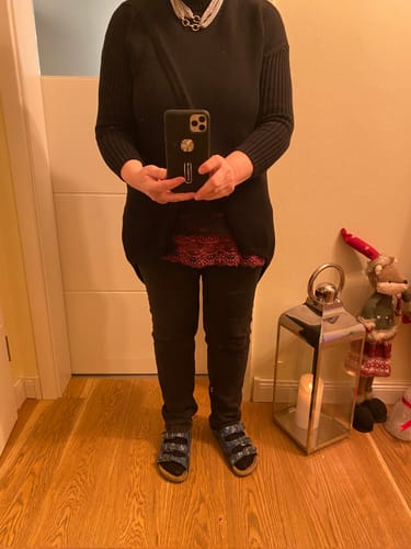 Customer photo review of Pullover mit hohem Hals und lang