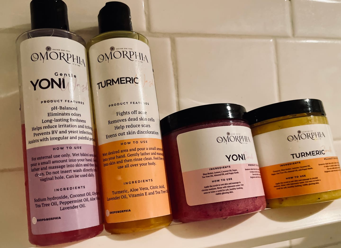 Customer photo review of Turmeric Wash