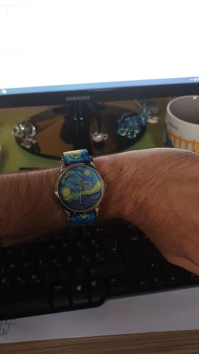 Customer photo review of Van Gogh's Starry Night Watch